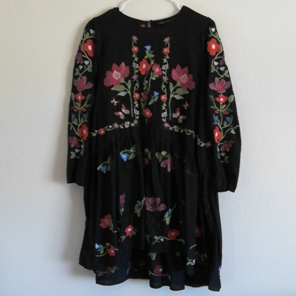 Zara black dress